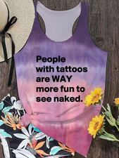 With Tattoos More Fun To See Naked Tank