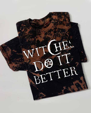 Witches Do It Better Round Neck Short Sleeve T-shirt