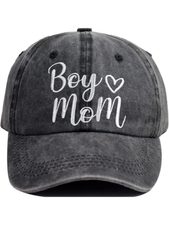 Embroidery Boy Mom Dad Baseball Cap