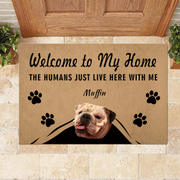 Personalized Custom’s Pictures On Ground Mat