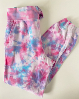 Purple Ombre Tie Dye Color Hoodie And Sweatpants
