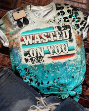 Wasted On You Bleached T-shirt