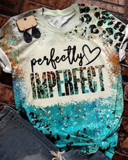 Perfectly Imperfect Leopard Print Short Sleeve T-shirt