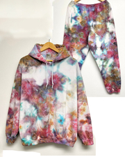 Tie Dye Color Hoodie And Sweatpants