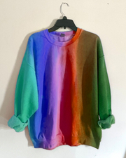 Ombre Color Sweatshirt