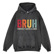 Formerly Known As Mom Washed Distressed Oversize Hoodie