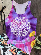 F Word Mandala Sleeveless Tank