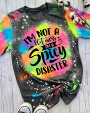 I'm not a hot mess i'm a spicy disaster  T-SHIRT