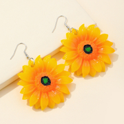 Sunflower Star Earrings