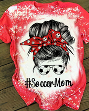 Soccer Mom Bleached T-shirt