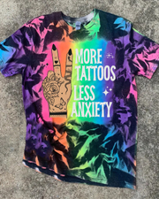 More Tattoos Less Anxiety T-shirt