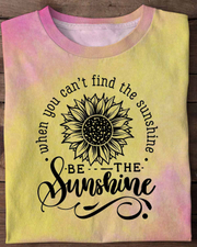 Be the Sunshine Round Neck Short Sleeve T-shirt