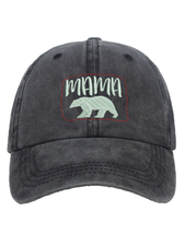 Embroidery Mama Bear Baseball Cap